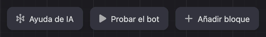 El botón «Ayuda de IA» en la barra superior del esquema